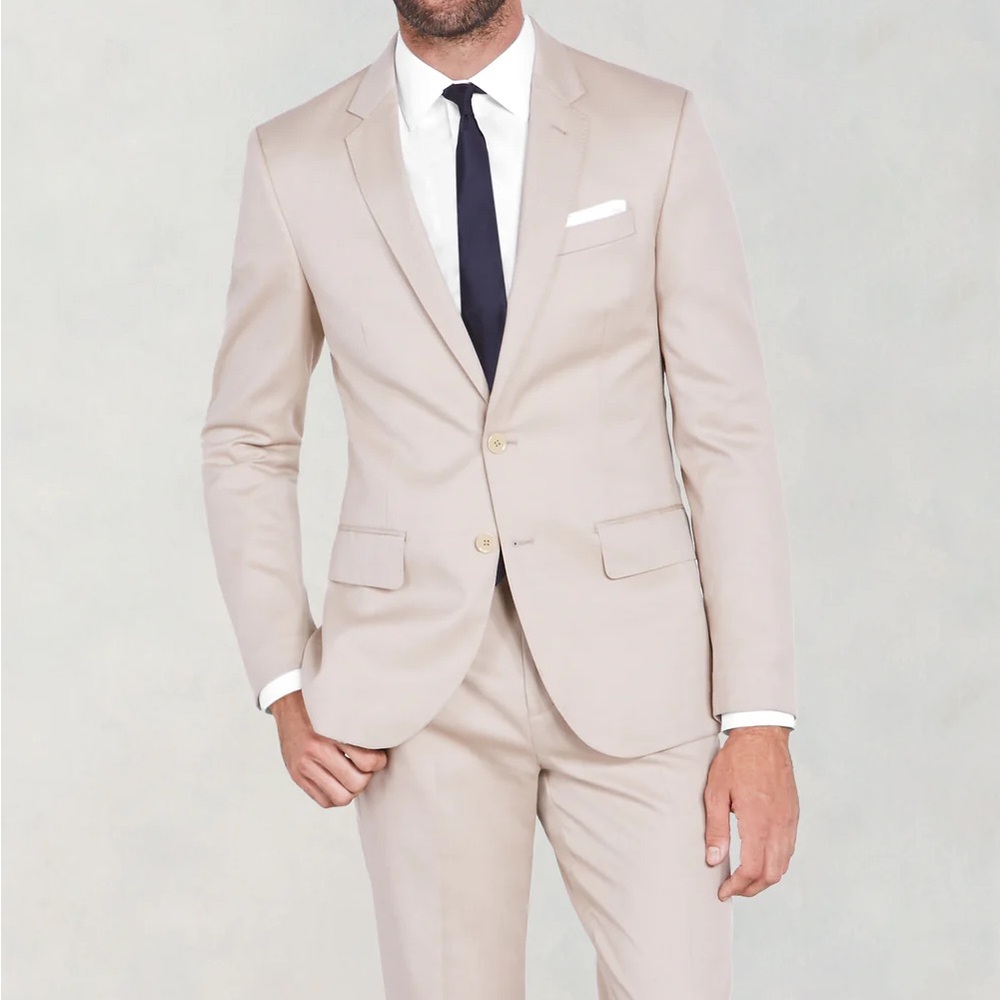 The BLK TUX Tan Suit Jacket